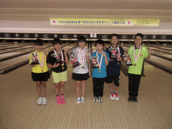 3部門で新記録樹立 第7回全日本小学生競技大会 公益財団法人 全日本ボウリング協会